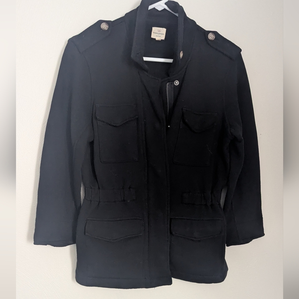 Women's Banana Republic, black jacket
